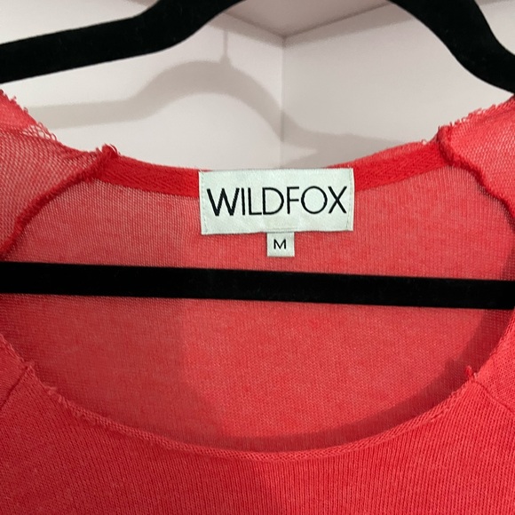 Wildfox California Red Sweater So Cool size Small - Picture 3 of 5